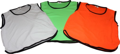 Mesh Training Bibs with Top and Bottom piping