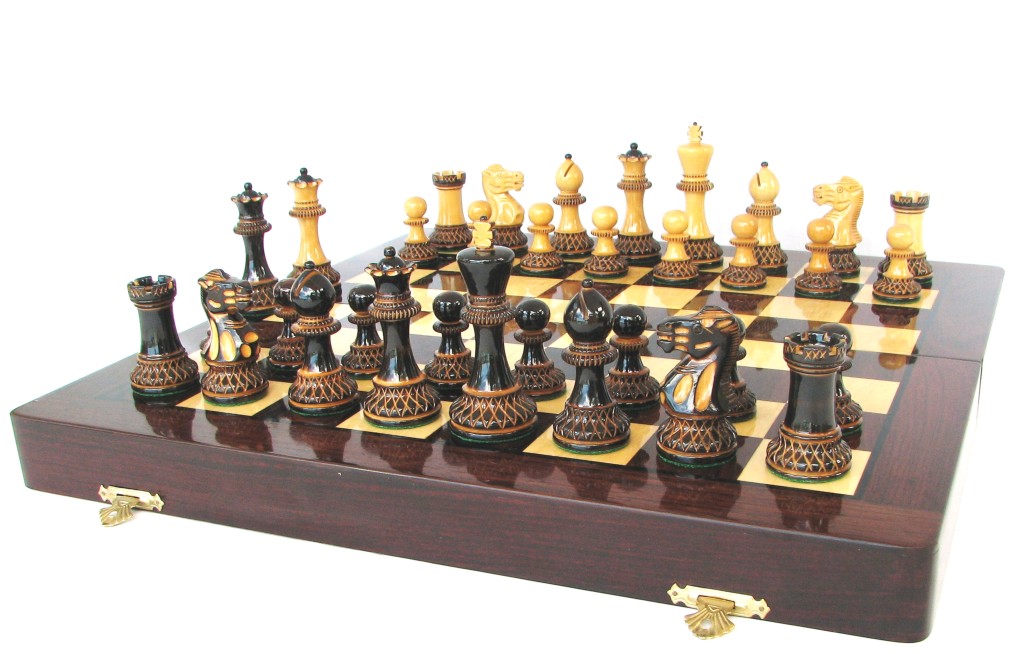 Lacquered Polish Chess Board