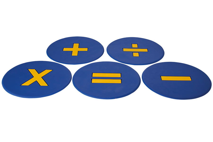 Maths Spot Markers - set of 5