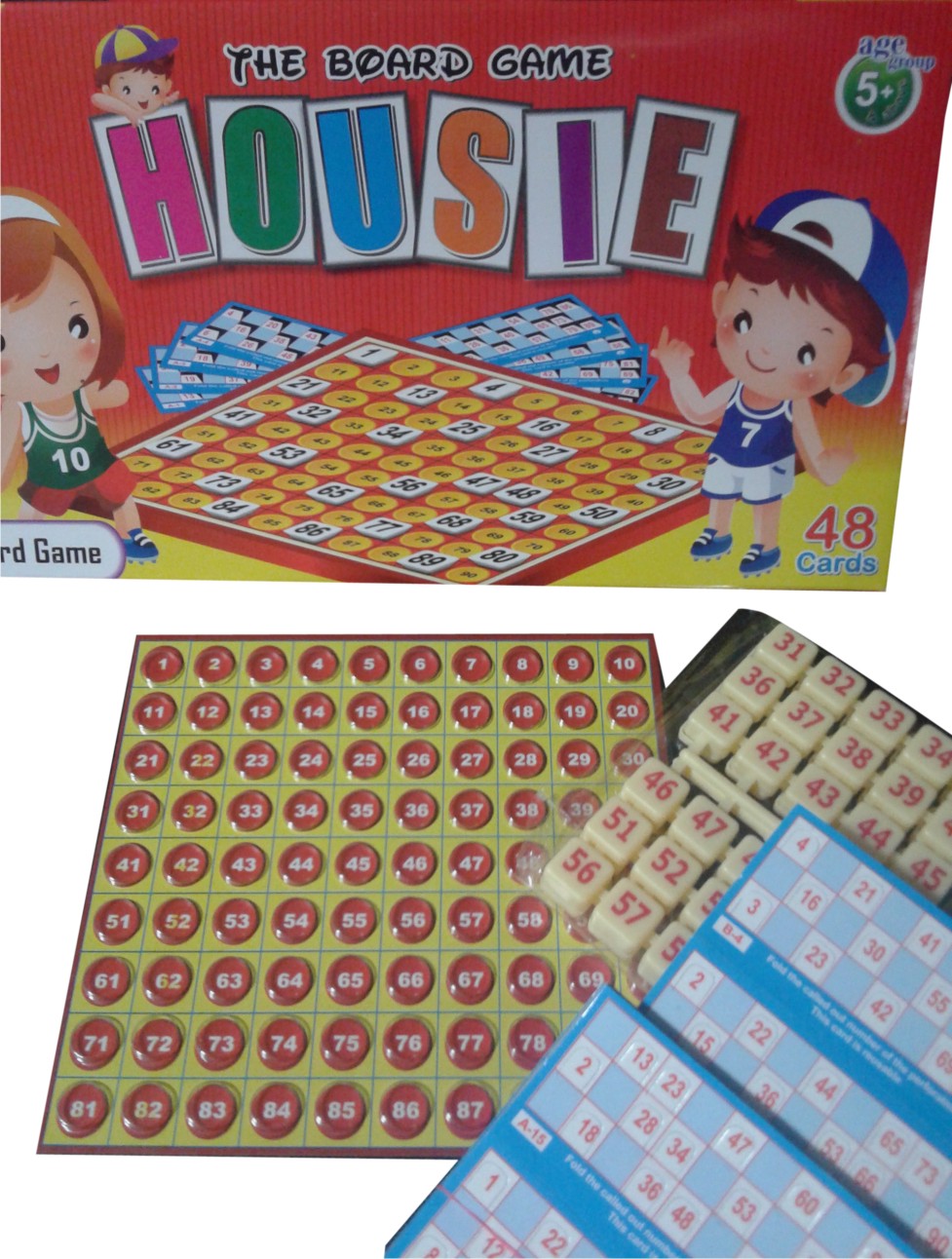 Housie Board Game