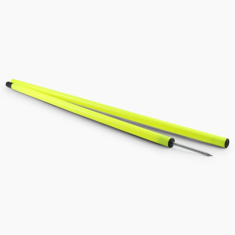 Foldable Slalom Pole with Elastic Thread