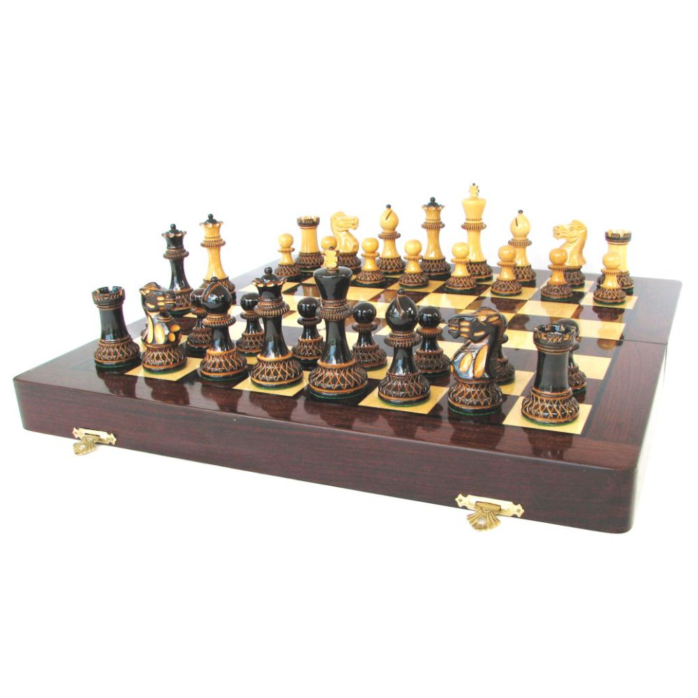 Lacquered Polish Chess Board