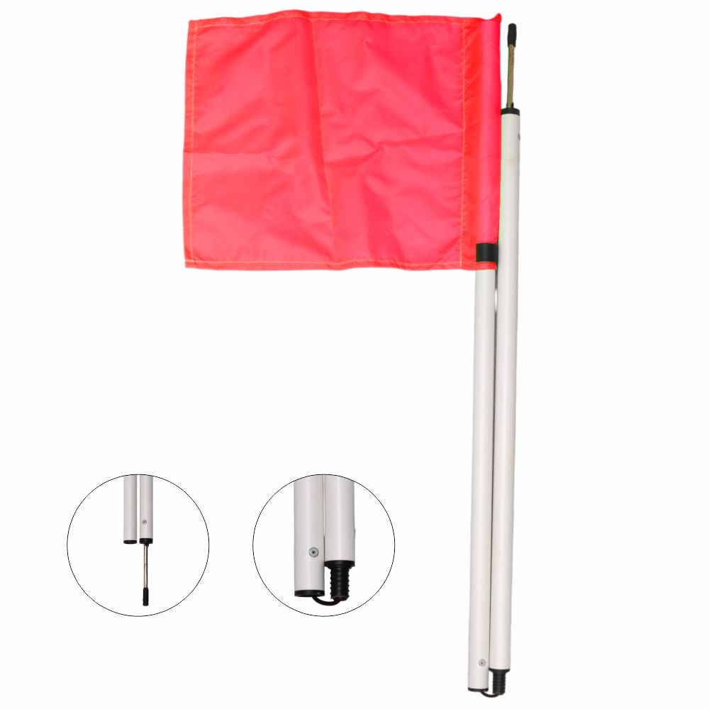 Corner Flag Collapsible with elastic thread and straight nail